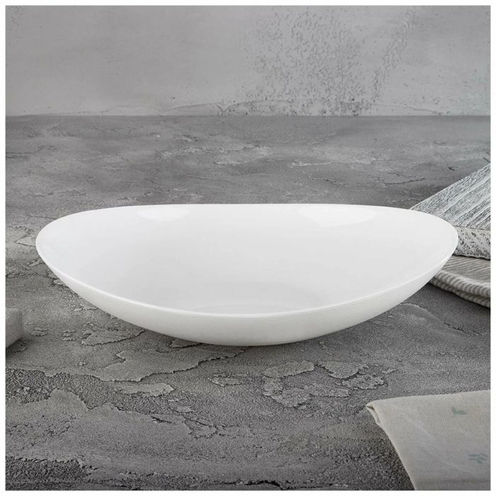 Тарелка суповая AI DENTE 107080 600мл. (23*20,5*4,8см.) СКР