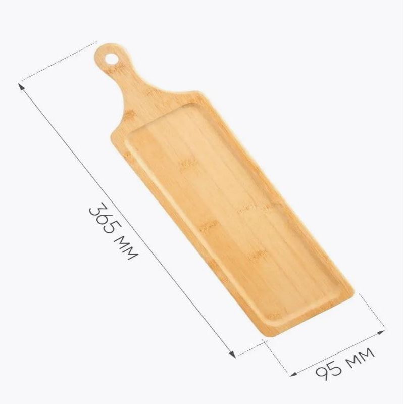 Блюдо КТ-СБ-ПР-007 прямоуг. 36,5*9,5*1,5см. (бамбук)