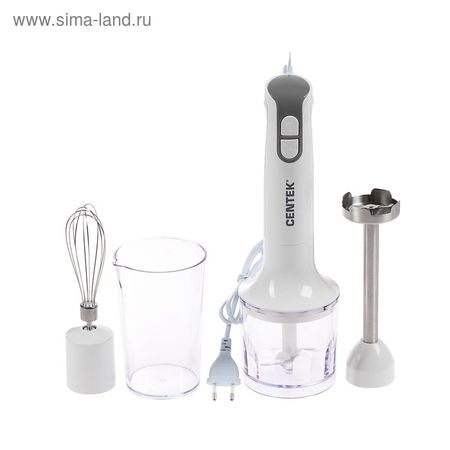 Блендер CENTEK CT-1336 (0,8кВт. стакан, чоппер, венчик,)