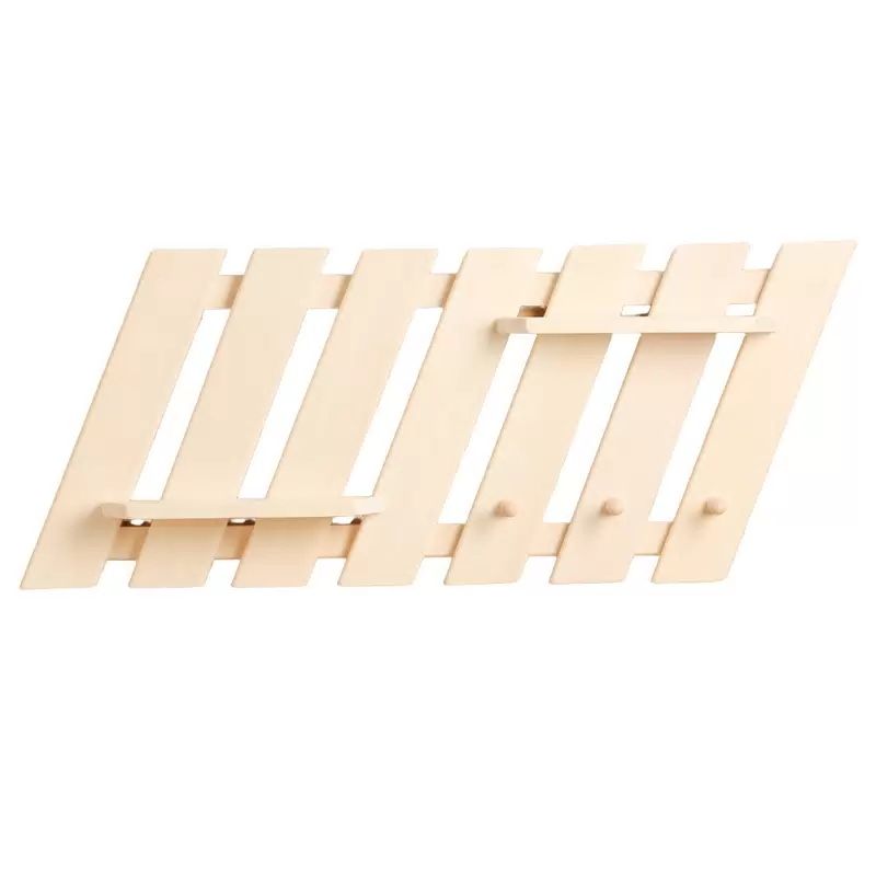 Полка-вешалка Зебра 4513377 3 крючка