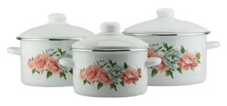 Набор "Розы и пионы" 2-3192/4 (3к:2/3/4л,) Маг