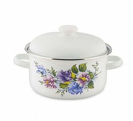 Кастрюля эмал.  3,0л. 15124 АП2 с\д Л.