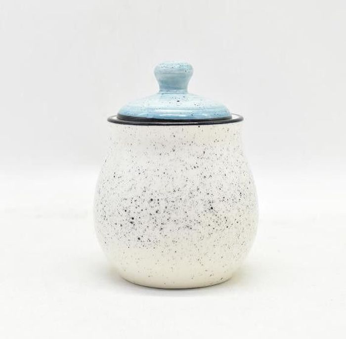 Сахарница 139-27114 "Аэрограф мятный бриз" 270мл.  (Керама)