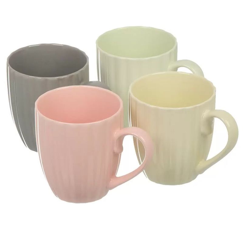 Набор кружек JEWEL ПС0049-22 "Феерия" 4шт.*380мл. (подар.уп.)