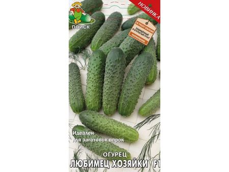 Огурец ЛЮБИМЕЦ ХОЗЯЙКИ F1 12шт. (Поиск)