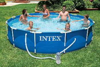 Бассейн 366*76см. METAL FRAME (6503л. каркас. метал. насос) 56996/28212 Intex (6503л. каркас. метал. Бассейн 366*76см. METAL FRAME (6503л. каркас. метал. насос) 56996/28212 Intex (6503л. каркас. метал.