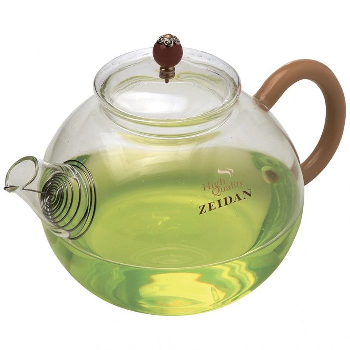 Чайник заварочный Z-4445-02/03 (1,0л.) стекло (подар.уп.)