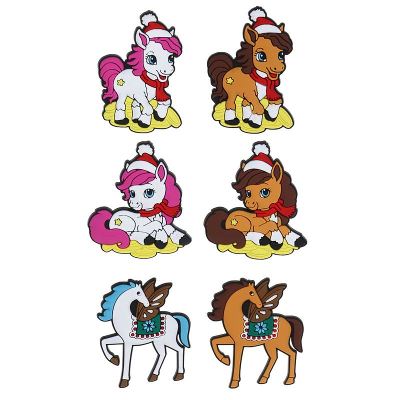 Магнит "Гламурная лошадка" 705-027 (5см.) Сноу Бум Гала