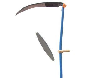 Коса №6 "Сайга-люкс" в наборе с дер.косовищем (АРТИ)