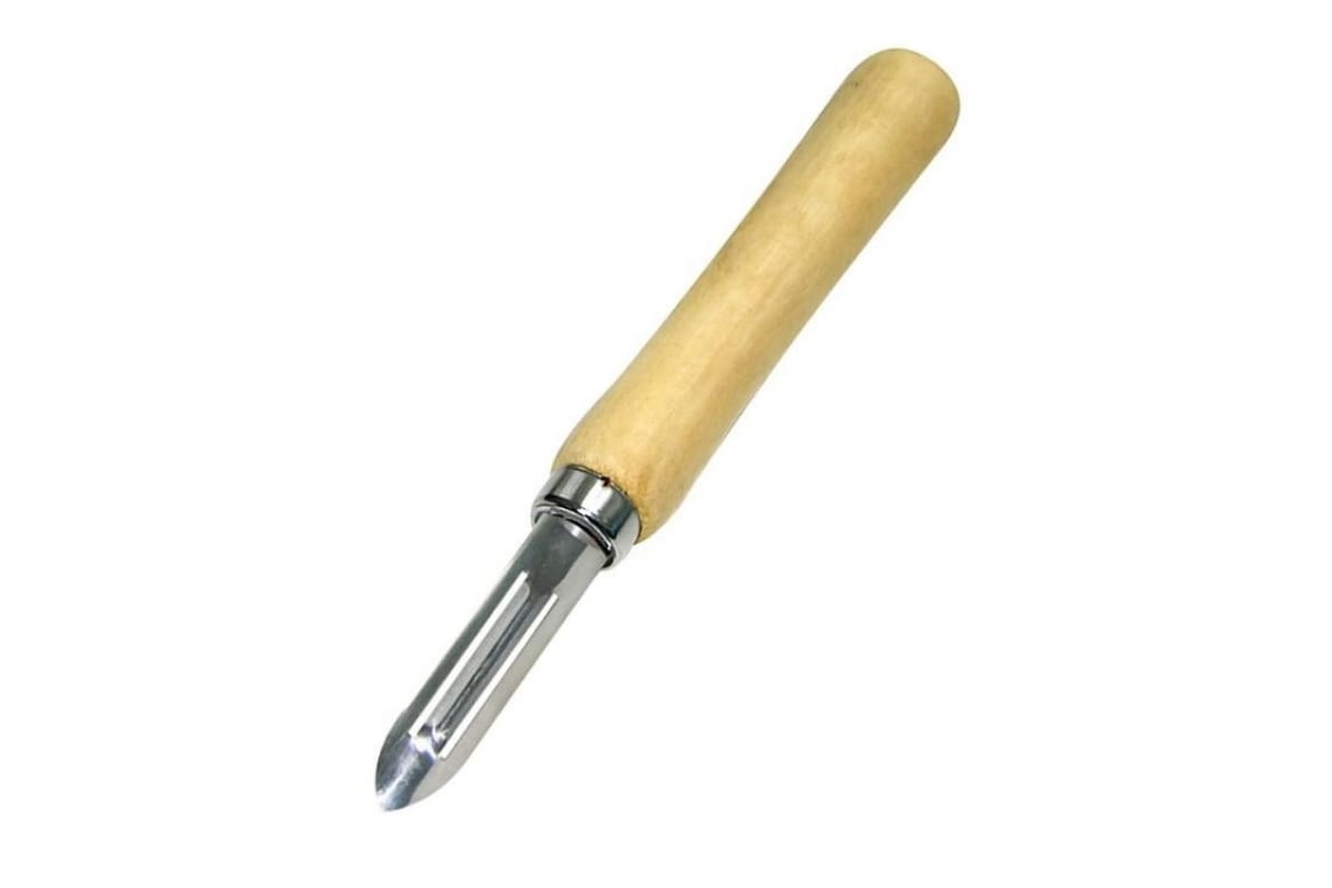 Овощечистка "Ретро" c дер. ручкой AN57-75 Мд