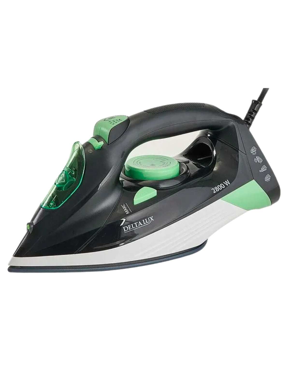 Утюг DELTA DE-3002 2,8кВт. с отпар. (керам.)