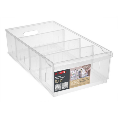 Контейнер "Rolly"/"Optima" 11,5л. БП32174 (242*450*129мм)