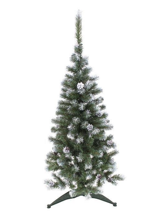 Ель "Амурская" 1,5м. 5815 (заснеженная с шишками)