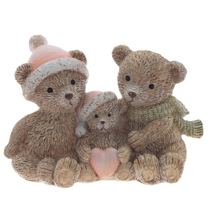 Фигурка "Мишки" 811047 (10,5*5*7см.) Р