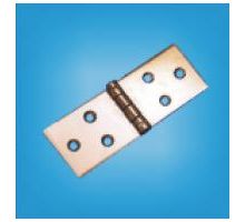 Петля карточная 110*40мм. цинк. Кунгур