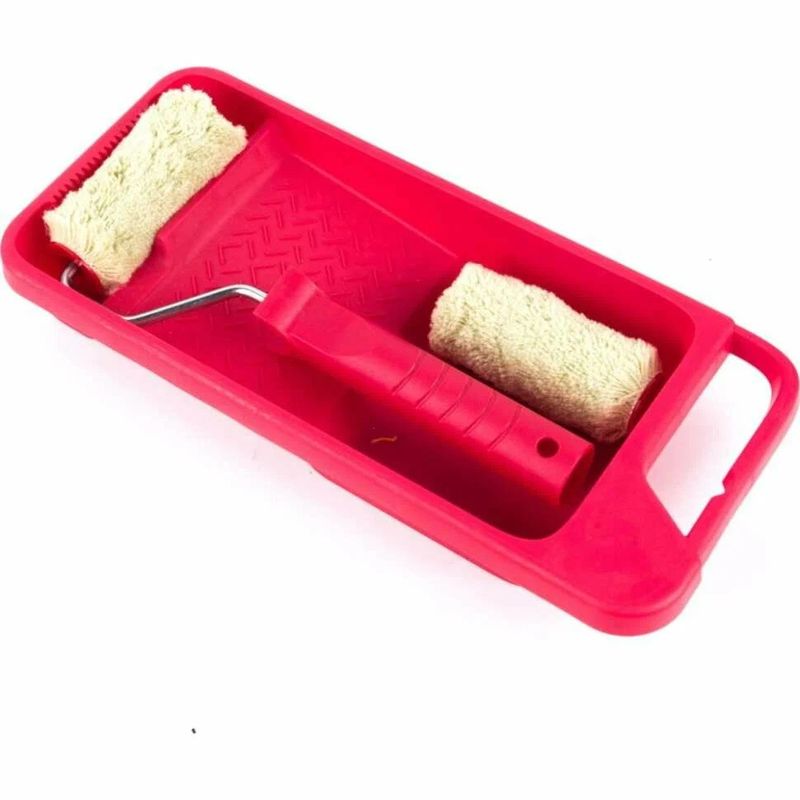 Набор "Ванночка малярная+ручка+2 миди-валика полиакрил 100мм.) 2777003 М