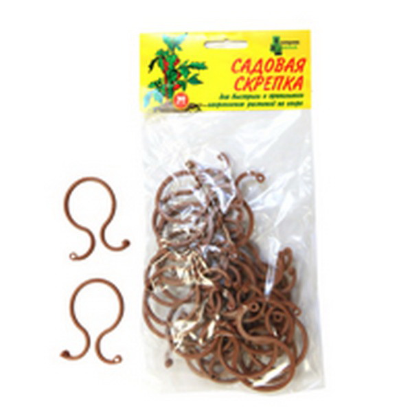 Скрепка садовая №1 (набор 30шт.) 5,7см. Кострома