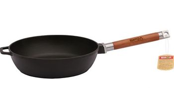 Сотейник чуг. Укр. d240мм. 0324 б/крышк со съемн.руч.