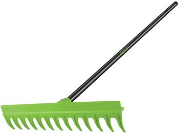 Грабли 1107-Ч "Невесомость" пластм.  13 зуб. с ал.черен. ЦИ