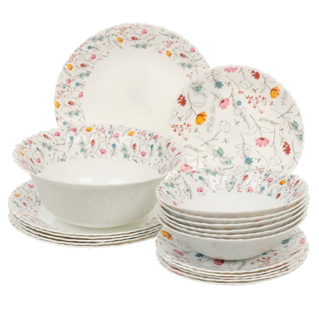 Столовый сервиз OW-19C8(N)K2220 "Летнее настроение" 19пр.