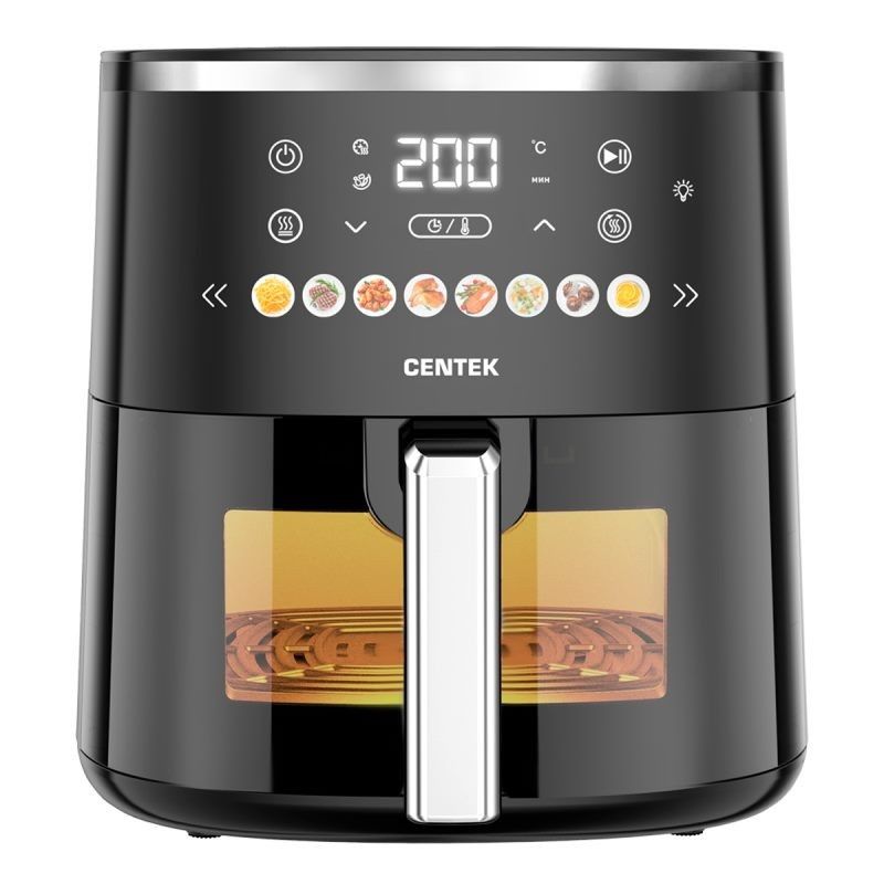 Аэрогриль CENTEK CT-3105 (1,5кВт, 5л, 8пр. таймер)