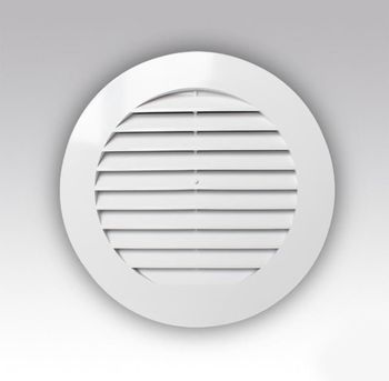 Решетка вентиляц. 12РК d125мм.