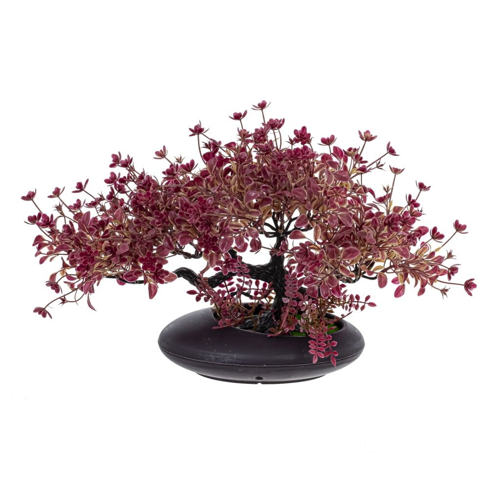 Цветок искусственный (дерево) 814012 "Бонсай" в горшке h=26см Р