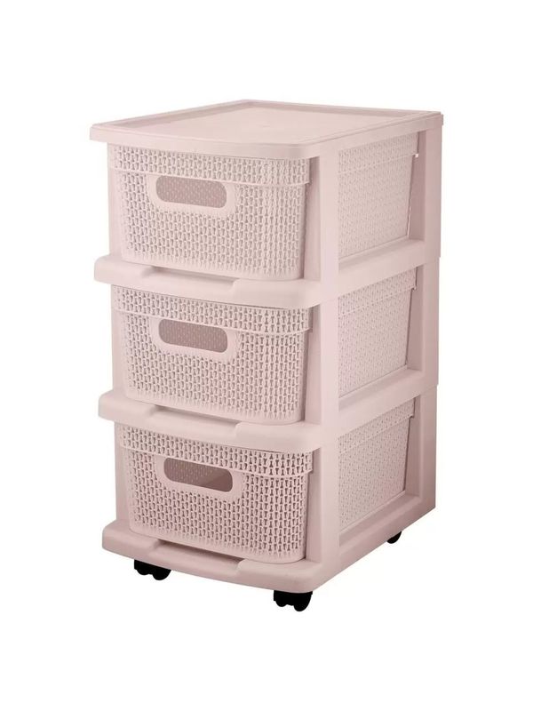 Комод 3секц. Keeplex Ajur ПЦ3793БТ (Бежевый топаз)