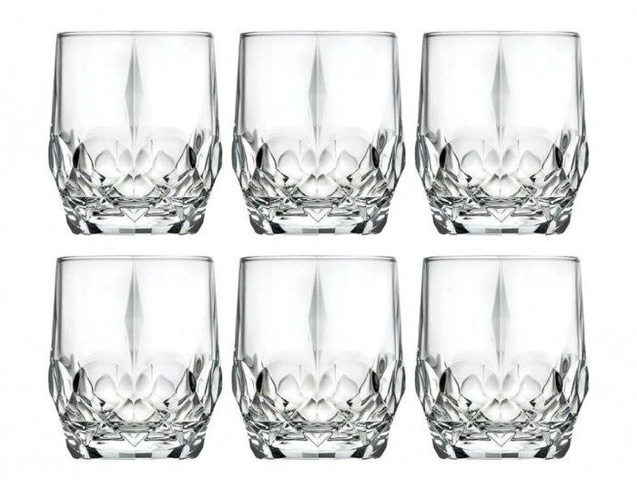 Набор стаканов Alkemist 49846 350мл. (6шт.) д/виски RCR