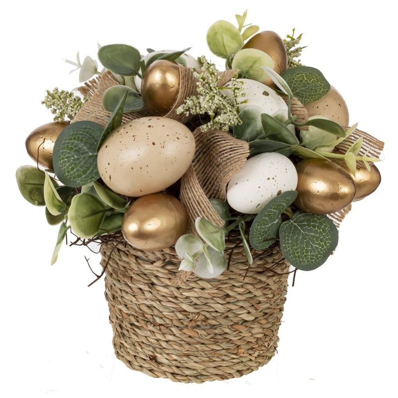 Цветочная композиция "Пасхальная" 815092 (19*17*19см)