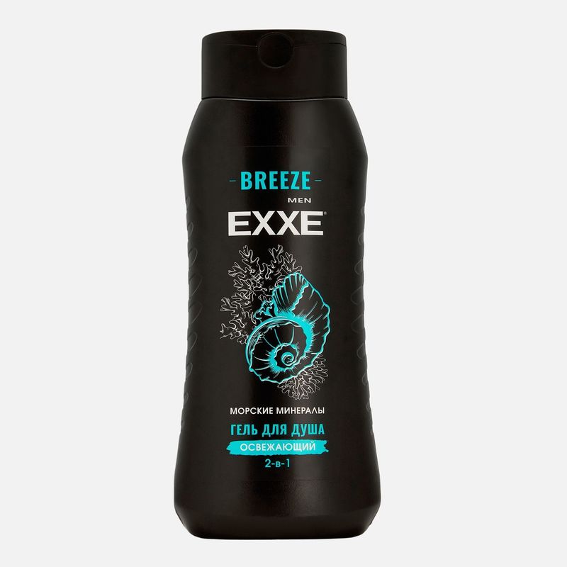 Гель д/душа EXXE MEN "Морские минералы" 7831/7931 BREEZE  2в1 400мл. (Арвитекс)