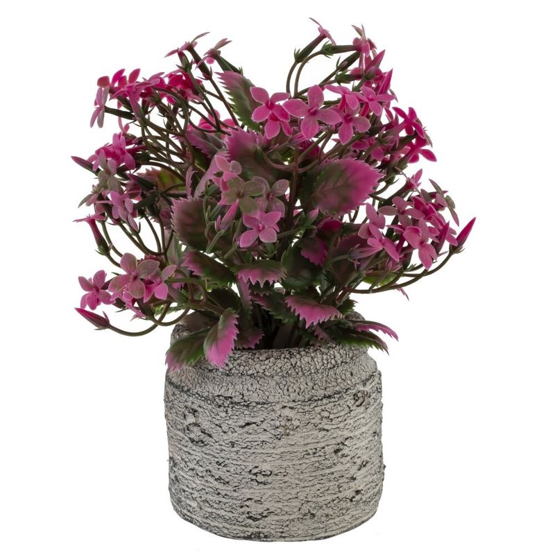 Цветок искусственный 817652 в горшке H=19см (Р)