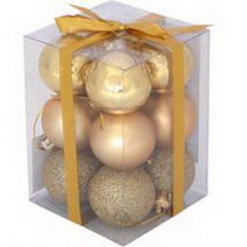 Шары РВ6-12SMB-G (набор 12шт.) d6cм. зол. 101859 Скр.