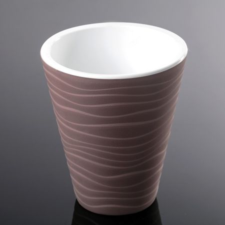 Кашпо ВАЛЕНСИЯ 5,2л. со вставкой 1162 (мокко) ДП