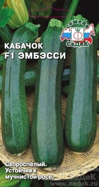 Кабачок ЭМБЭССИ F1 1,5гр. (СеДек)