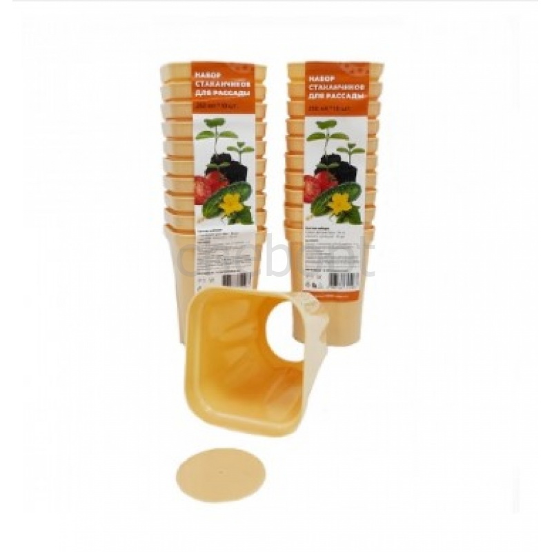 Набор стаканчиков д/рассады (10шт.*250мл.) Ижевск