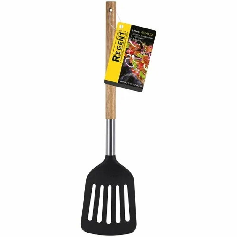 Лопатка с прорезями 93-TO-AC-04 (33,8*8,8см.) ACACIA