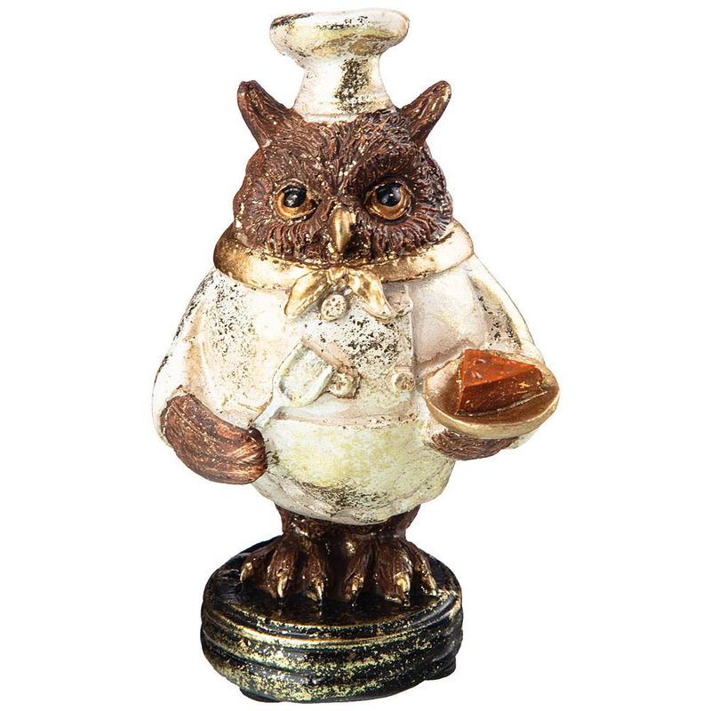 Фигурка "Сова" 774-132 (6,5*6,5*11см) ВД