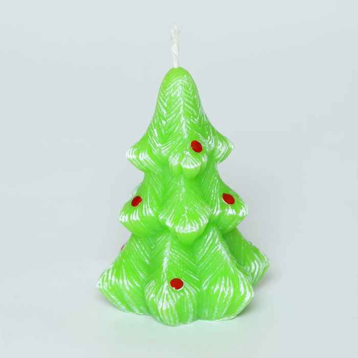 Свеча "Игрушечная ёлка" 23432 (80мм.)