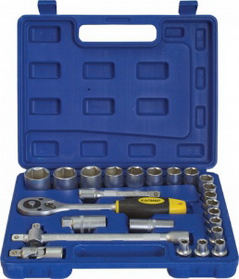 Набор инструментов слесарно-монтажный НСМ-24 (24пр.) Калибр