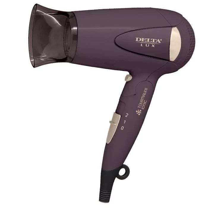 Фен DELTA DL-0936 1,4кВт. скл.ручка