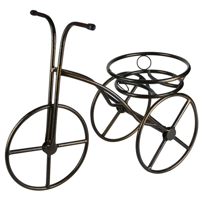 Цветочница напольная "Велосипед" малый (бронзов.антик) (ХТ8154) Тверь