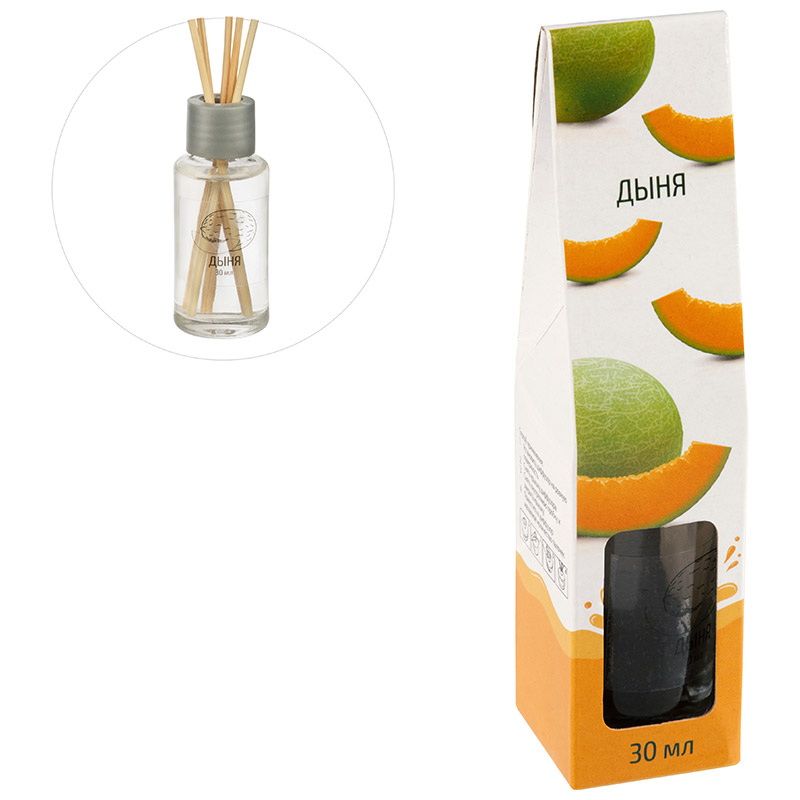 Диффузор ароматический "Дыня" 30мл. 107507 (5 палочек) СКР