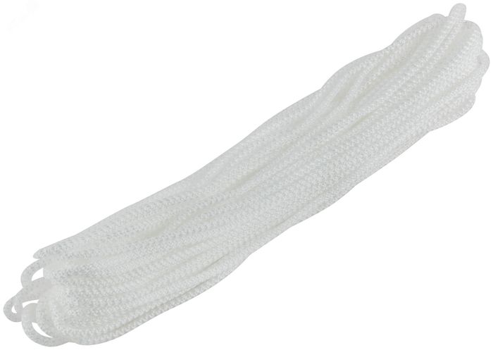 Шнур бельевой б/с полипропилен. тип 1. вязаный (d5мм. 20м.)