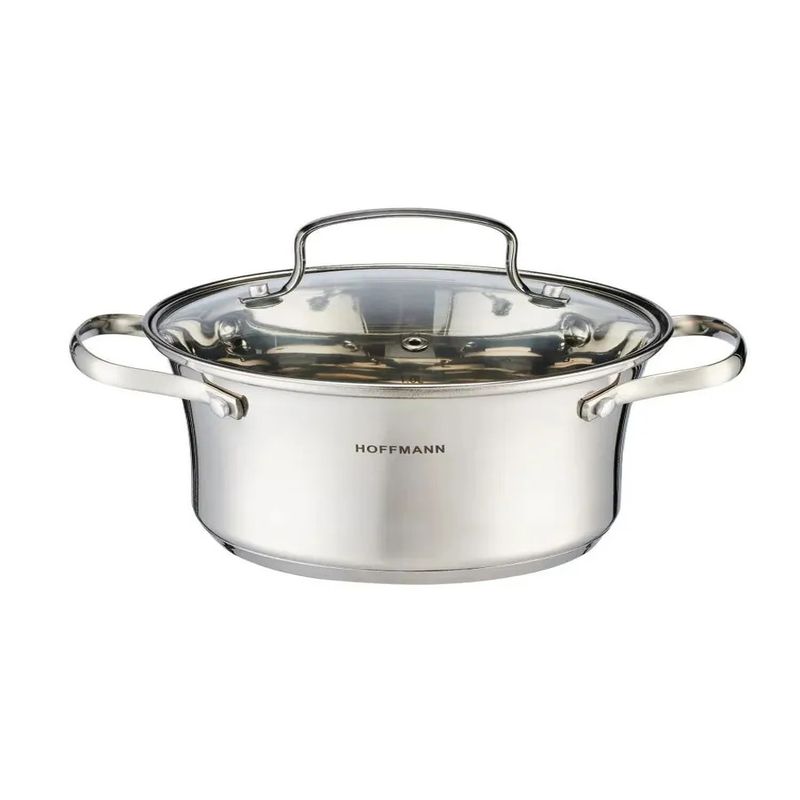 Кастрюля HM 54228 7,6л. (нерж. ст/крышка) ХМ