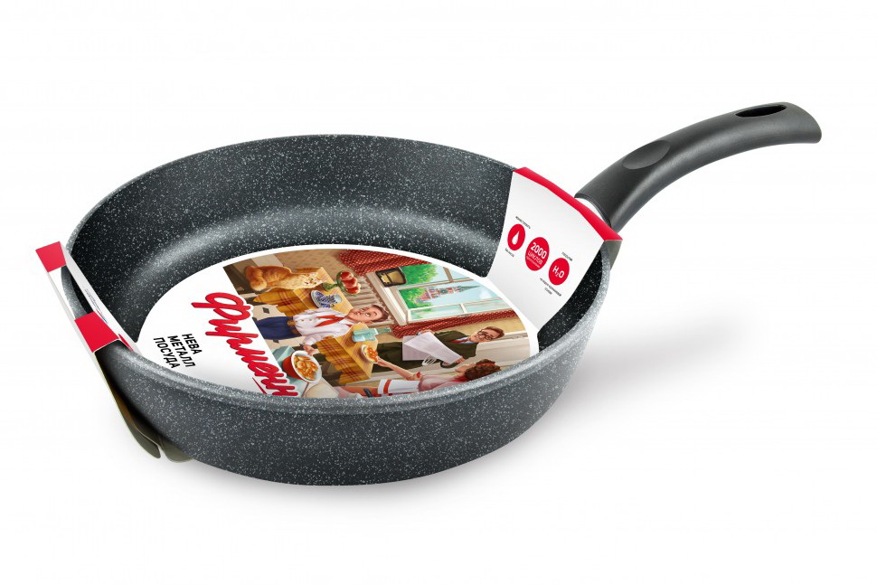 Сковорода С-П d260мм. "Московская" Фирменная 7826 а/пр.