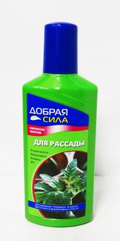 Удобрение жидкое ДОБРАЯ СИЛА (д/рассады) 250мл. DS21010211 (Х)