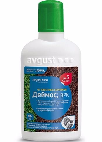 ДЕЙМОС 90мл. (cредство против сорняков на газонах) Август