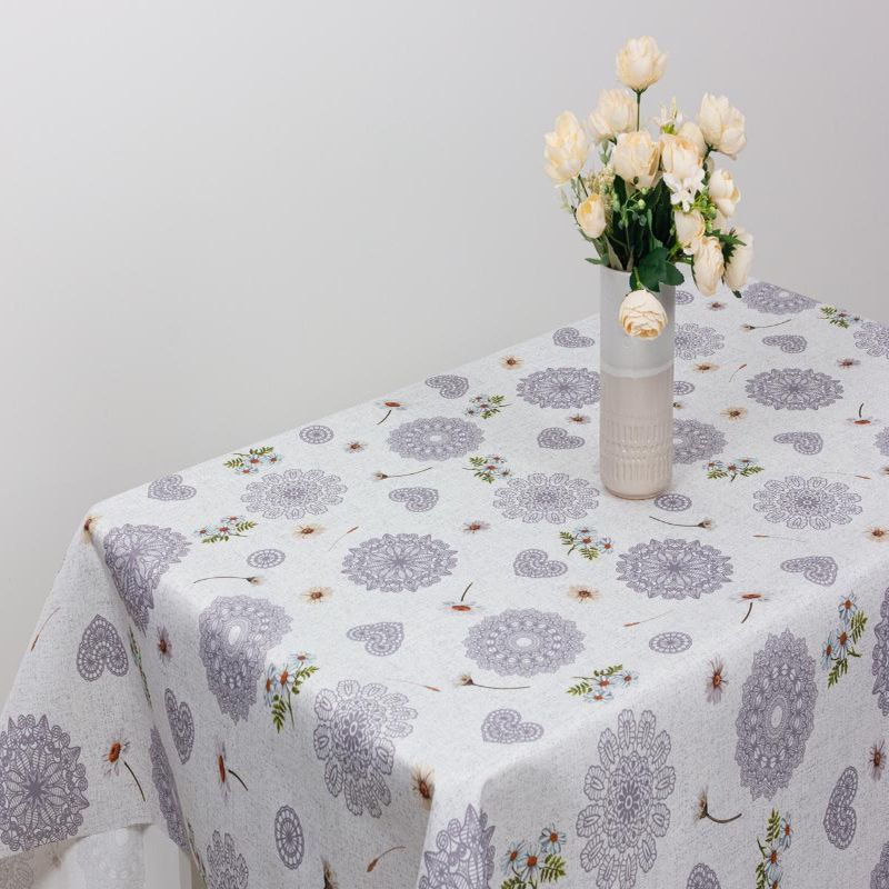 Клеенка ESTELLA 11291 Верность бел. (1,4*20м.)JY-E014C