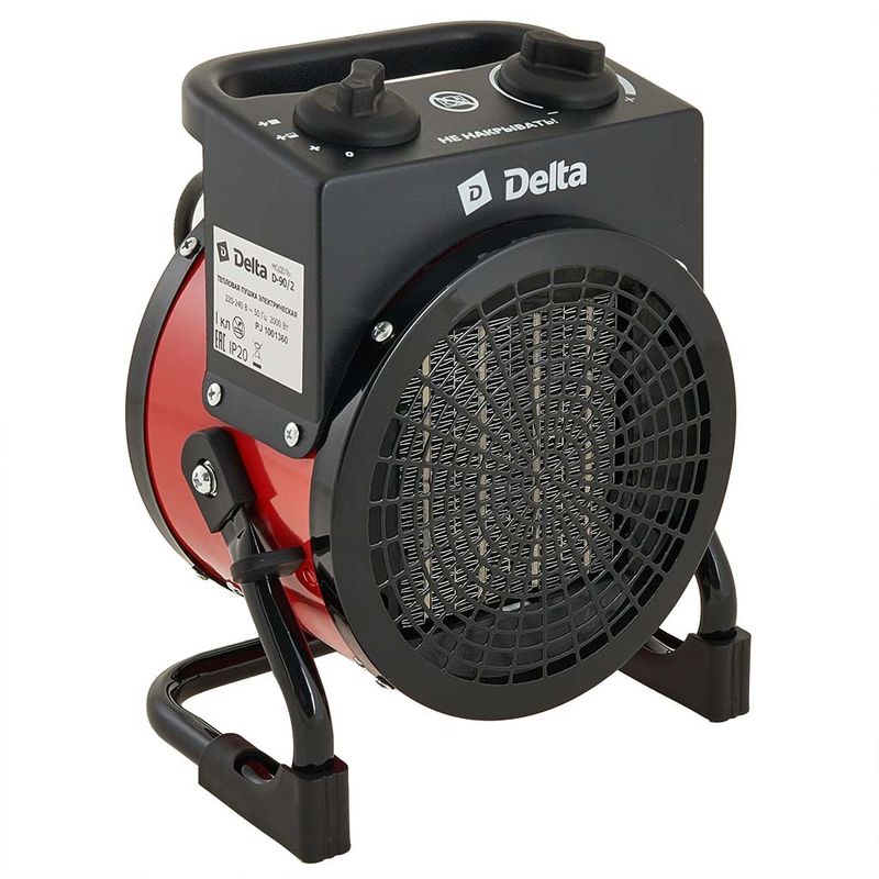 Пушка тепловая DELTA D-90/2 2кВт. 2 реж. нагрева